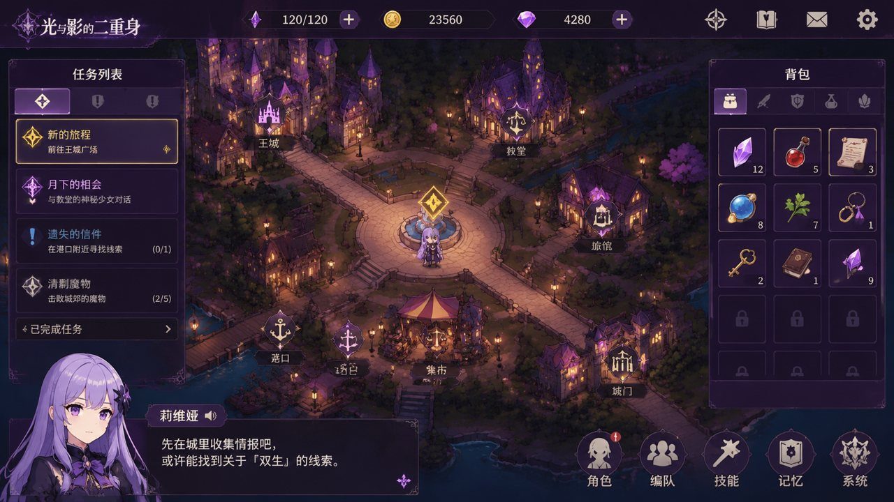 光与影的二重身 玩法展示 场景图 4